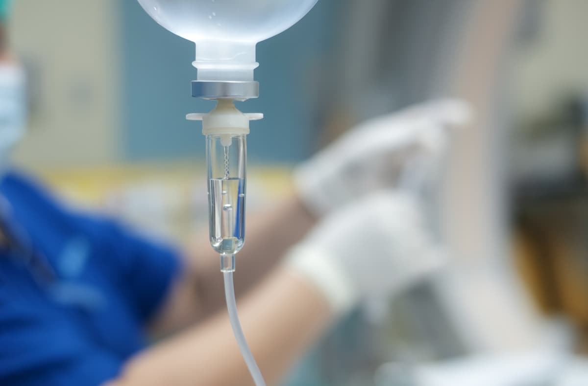 Welcoming IV therapy environment at Aspire clinic