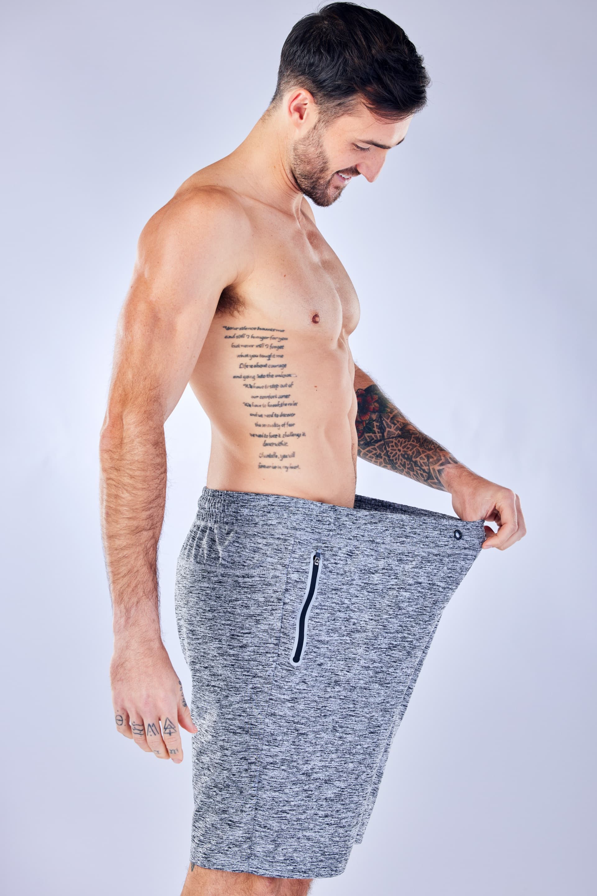 Patient before medical weight loss program